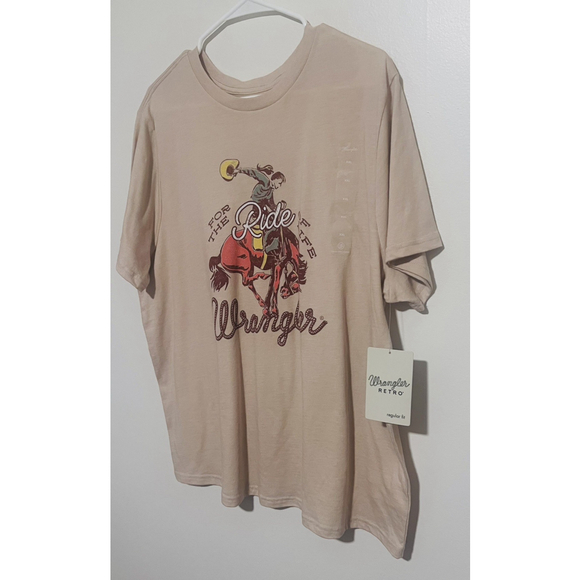 NWT Wrangler Retro T-Shirt Women's XXL For The Ride Of Your Life Western Tee NEW - Picture 2 of 5